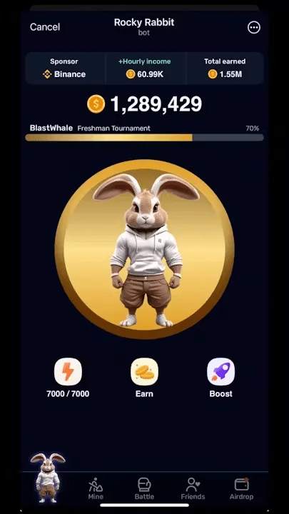  کامل‌ترین آموزش بازی تلگرامی راکی ربیت (Rocky Rabbit)