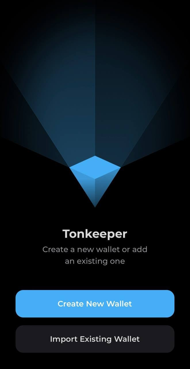 آموزش کیف پول تون کیپر Tonkeeper