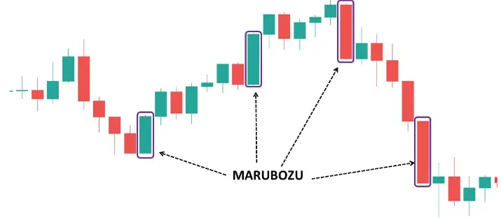 کندل مارابوزو (Marubozu) چیست چطور در ترید از آن استفاده کنیم؟